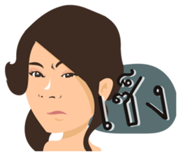 LADY INDY sticker #8079343