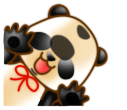 Ribbon Giantpanda sticker #8079380