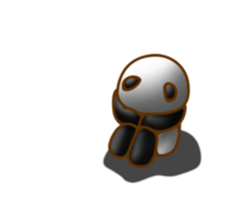 Ribbon Giantpanda sticker #8079386