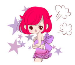 Everyday KAWAII PinkGirl sticker #8079911