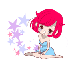 Everyday KAWAII PinkGirl sticker #8079923