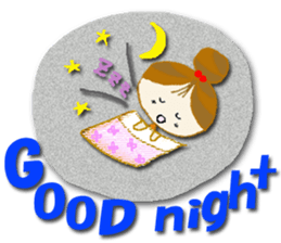 Cute cherry girl sticker #8080399