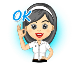 Nong Tang-thai In University sticker #8080525