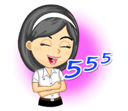 Nong Tang-thai In University sticker #8080532