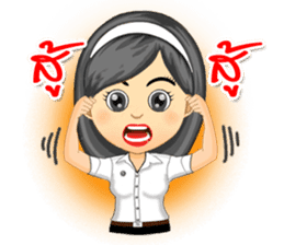 Nong Tang-thai In University sticker #8080534