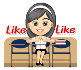 Nong Tang-thai In University sticker #8080541