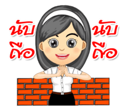 Nong Tang-thai In University sticker #8080553