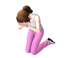 miss. nucharin female fitness sticker #8080573