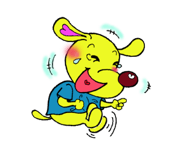 Bun-chan's Daily conversation sticker #8080650