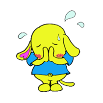 Bun-chan's Daily conversation sticker #8080652