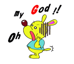 Bun-chan's Daily conversation sticker #8080657