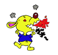 Bun-chan's Daily conversation sticker #8080674