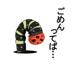 Stickers of the insects sticker #8080746