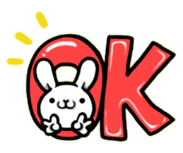 Funny Rabbit & Chick LIVE ver. sticker #8081531
