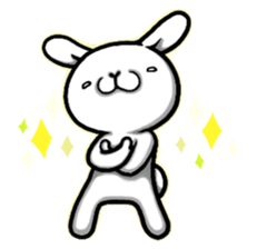 Funny Rabbit & Chick LIVE ver. sticker #8081539