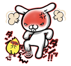 Funny Rabbit & Chick LIVE ver. sticker #8081544