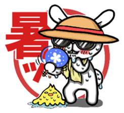 Funny Rabbit & Chick LIVE ver. sticker #8081546