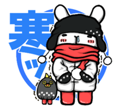 Funny Rabbit & Chick LIVE ver. sticker #8081547
