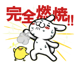 Funny Rabbit & Chick LIVE ver. sticker #8081558