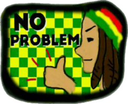 the reggae 4 sticker #8081567