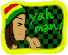 the reggae 4 sticker #8081568