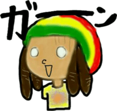 the reggae 4 sticker #8081569