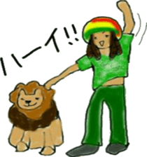 the reggae 4 sticker #8081596