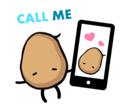 Idling Potato (2ed) sticker #8081897