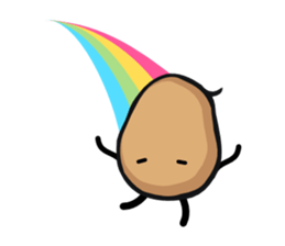 Idling Potato (2ed) sticker #8081918