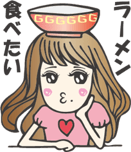 Beef angel Misaki sticker #8082024