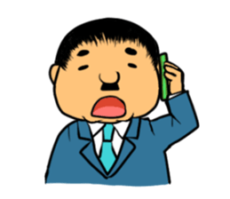 mannmaru Buinessman sticker #8082186
