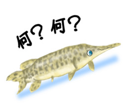 Aquarium drawn further in color penci2l sticker #8082207