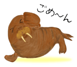 Aquarium drawn further in color penci2l sticker #8082212