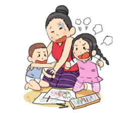 Happy_ family sticker #8082453