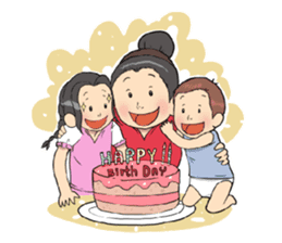 Happy_ family sticker #8082454