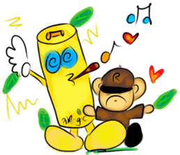 Rossy bears Magic power of love sticker #8082886