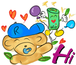 Rossy bears Magic power of love sticker #8082888