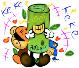 Rossy bears Magic power of love sticker #8082892