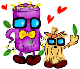 Rossy bears Magic power of love sticker #8082895