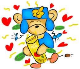 Rossy bears Magic power of love sticker #8082896