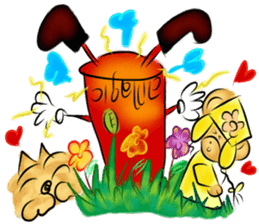 Rossy bears Magic power of love sticker #8082899