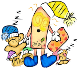 Rossy bears Magic power of love sticker #8082900