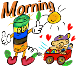 Rossy bears Magic power of love sticker #8082901