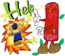 Rossy bears Magic power of love sticker #8082905