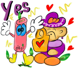 Rossy bears Magic power of love sticker #8082906