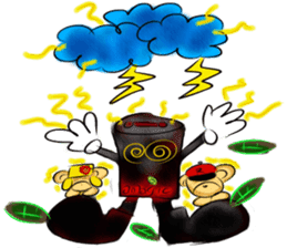 Rossy bears Magic power of love sticker #8082909