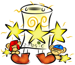 Rossy bears Magic power of love sticker #8082918