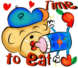 Rossy bears Magic power of love sticker #8082923