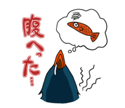 Surfer penguin sticker #8082933