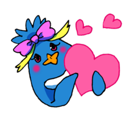 Surfer penguin sticker #8082953